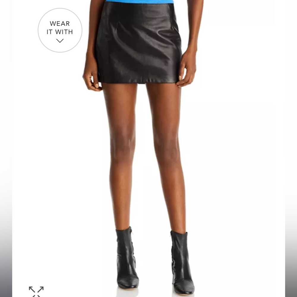 Anine Bing Alina Mini Skirt